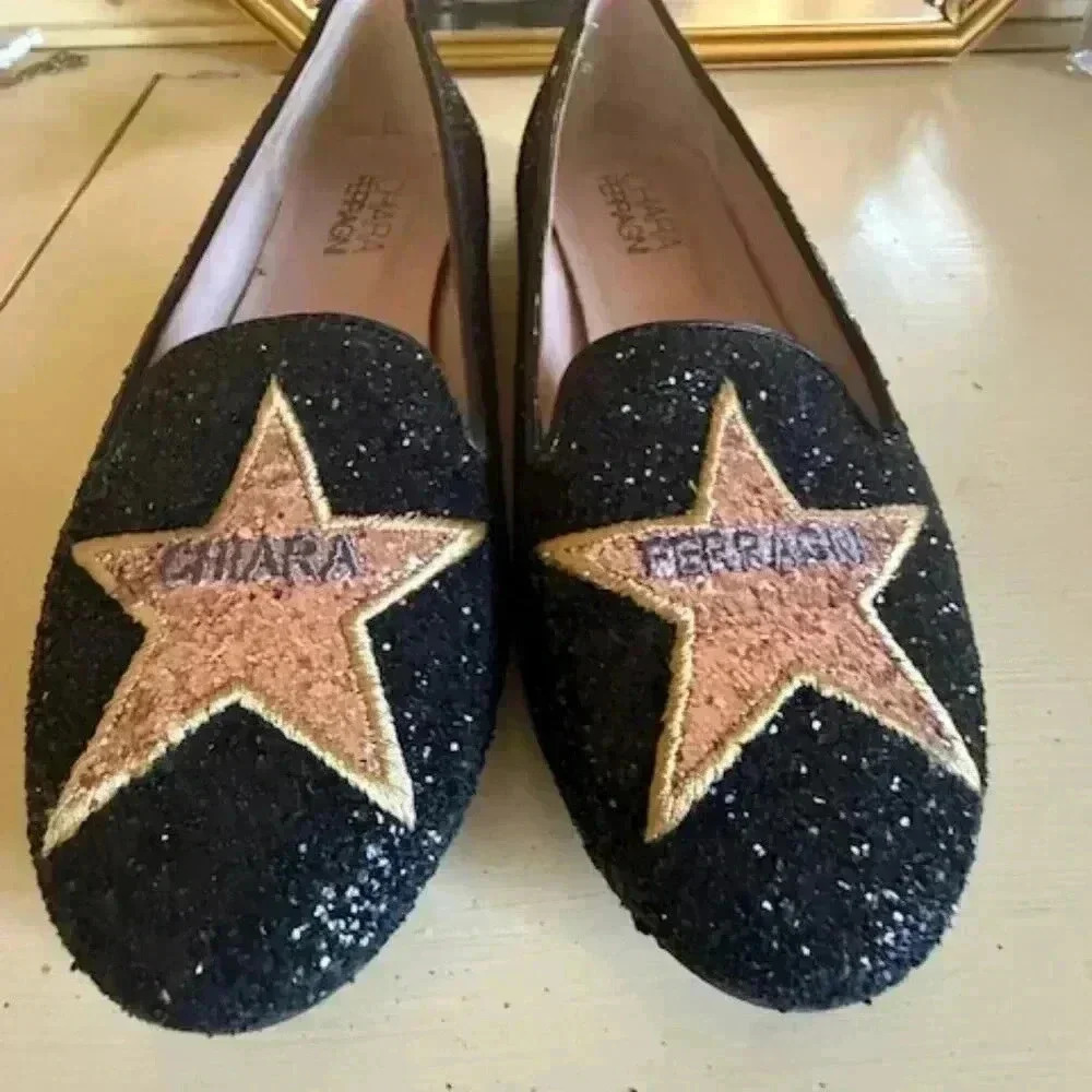 chiara ferragni glitter flats - Picture 4 of 6